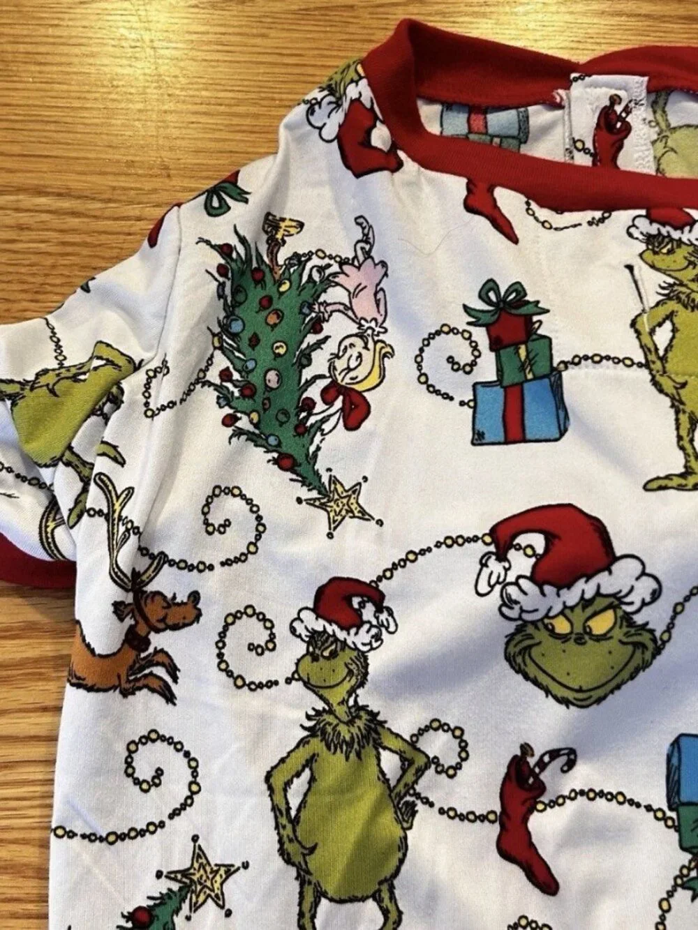 Grinch & Lamb Chop Lot 2 Lg Dog Christmas Outfits! Festive Halloween